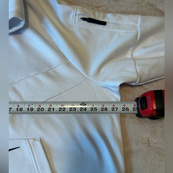 Nike Therma-Fit Pullover Fitness White Hoodie Mens Sz XXL Athleisure Gym Workout - Picture 5 of 11